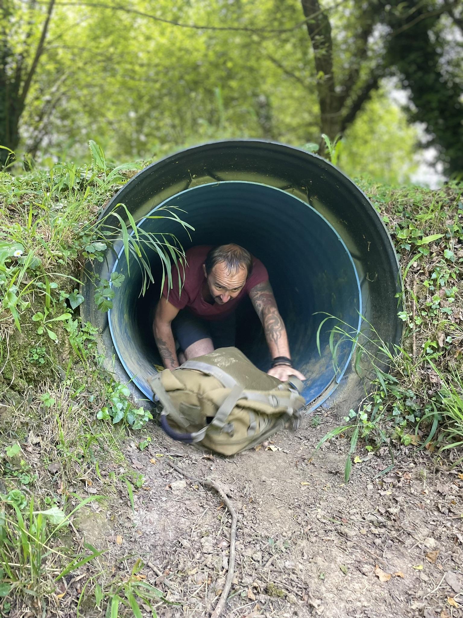 Tunnel parcours du combattant
