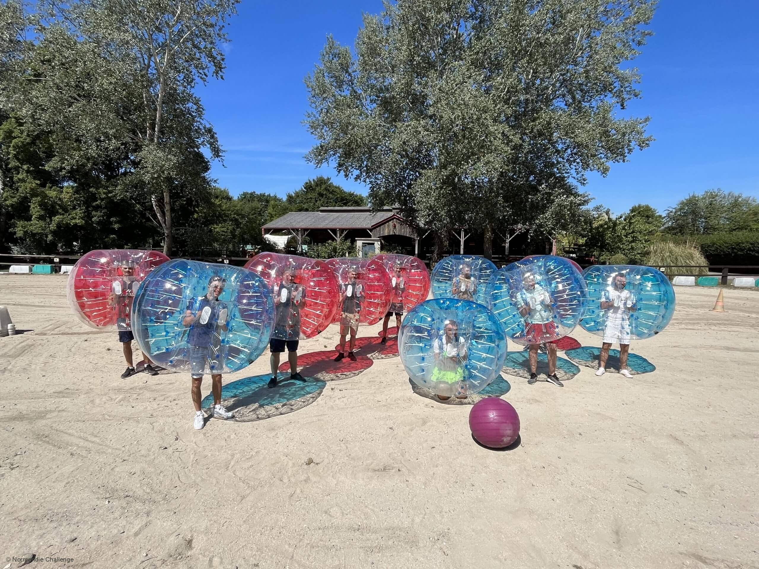 activite bubble foot en normandie