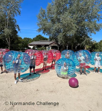 bubble foot equipe normandie challenge
