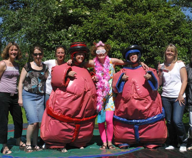 activité combat de sumo lors d'un EVJF