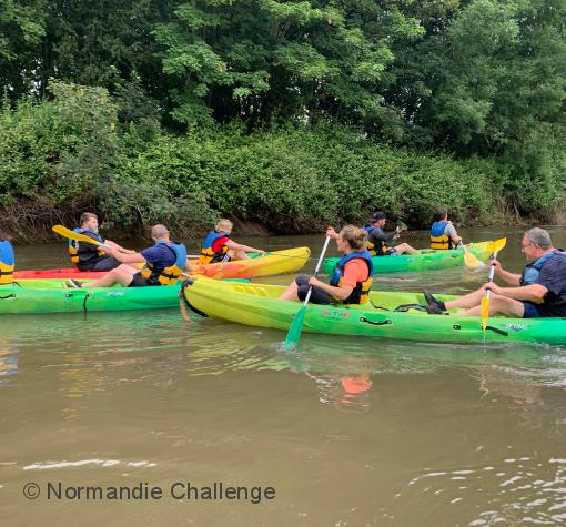 kayak normandie en cours