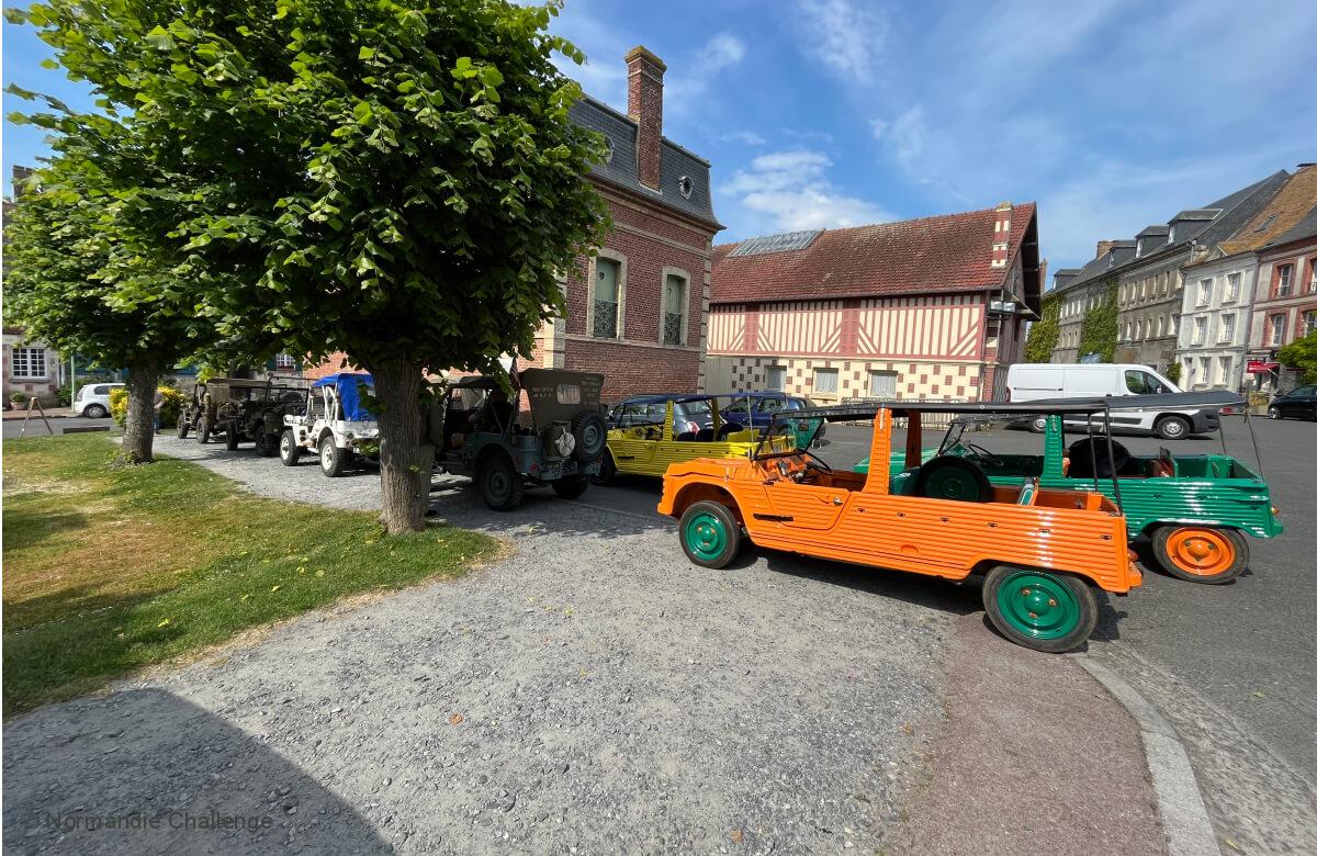 mehari jeep en normandie