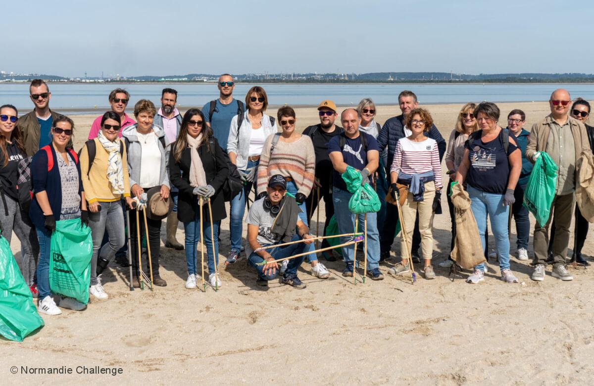 ramassage déchets plage