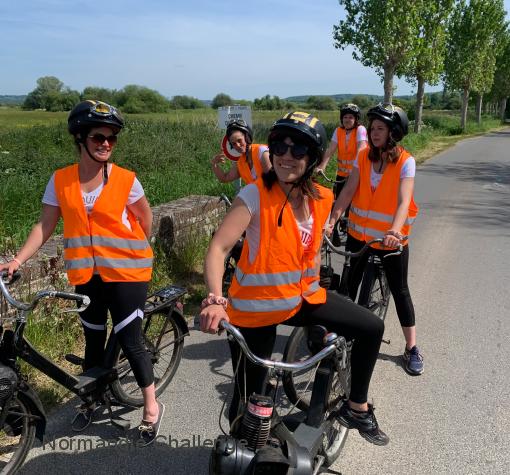 randonnee vintage solex groupe