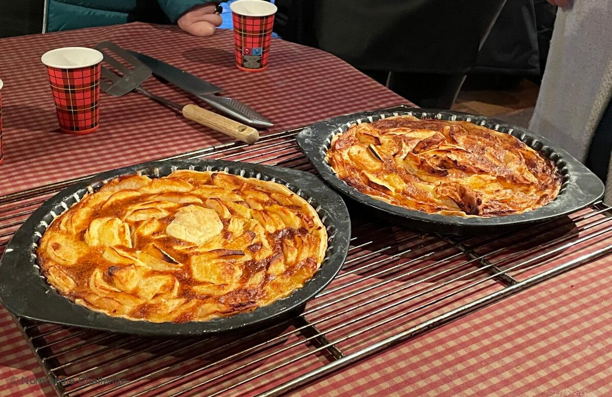 tarte aux pommes ingrédients locaux