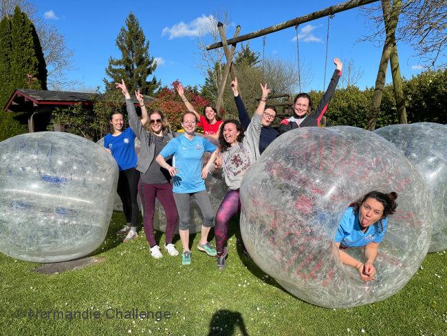 activite particulier bubble foot par normandie challenge