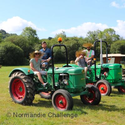 course de tracteur en Normandie