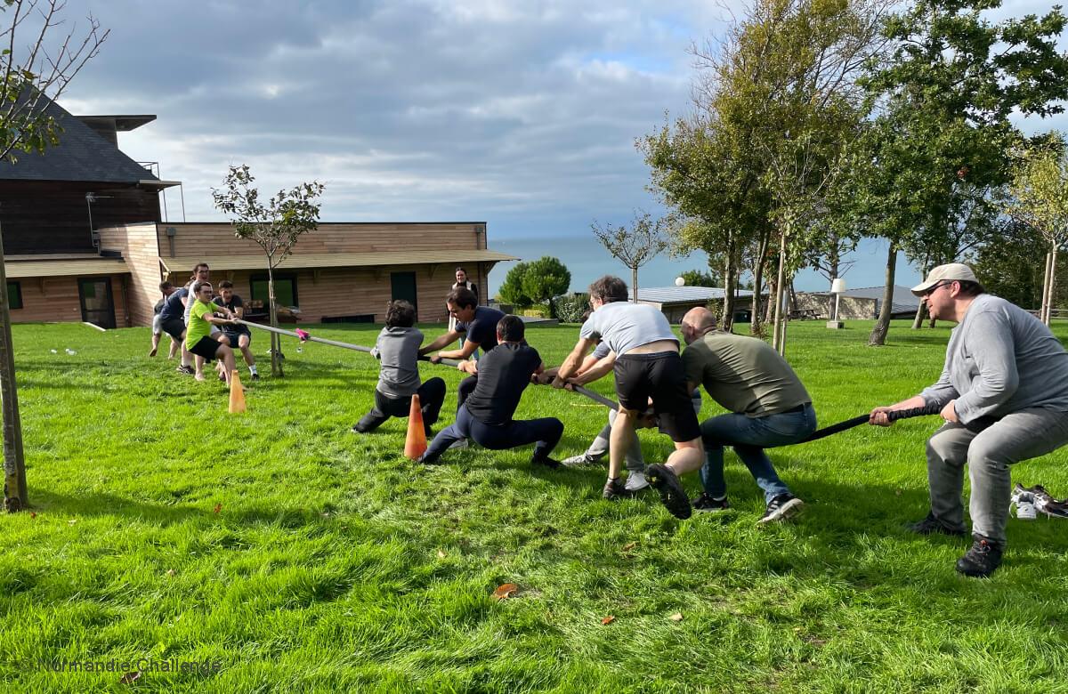 activité tir à la corde normandie