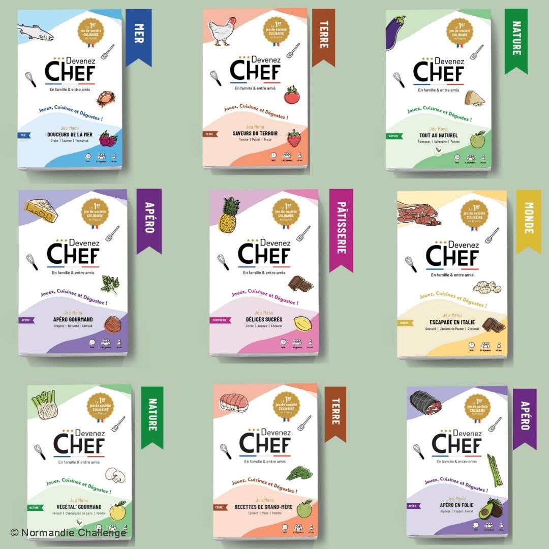9 menus culinaire